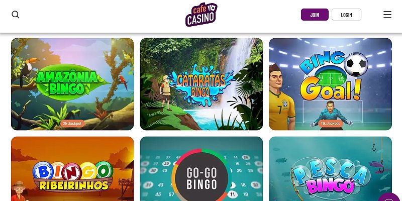 Cafe Casino US - Bingo