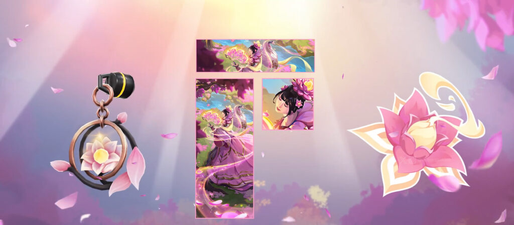 New Mystbloom gun buddy, player card, and spray are coming to VALORANT