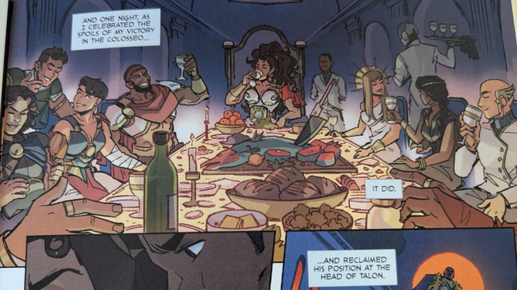 Vendetta at the end of a table