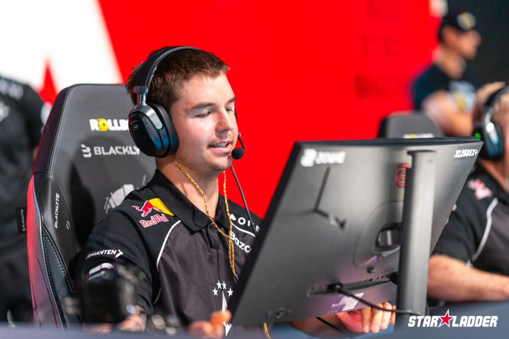The CS2 esports player Nicolai "dev1ce" Reedtz with the team Astralis during the StarLadder Budapest Major 2025.