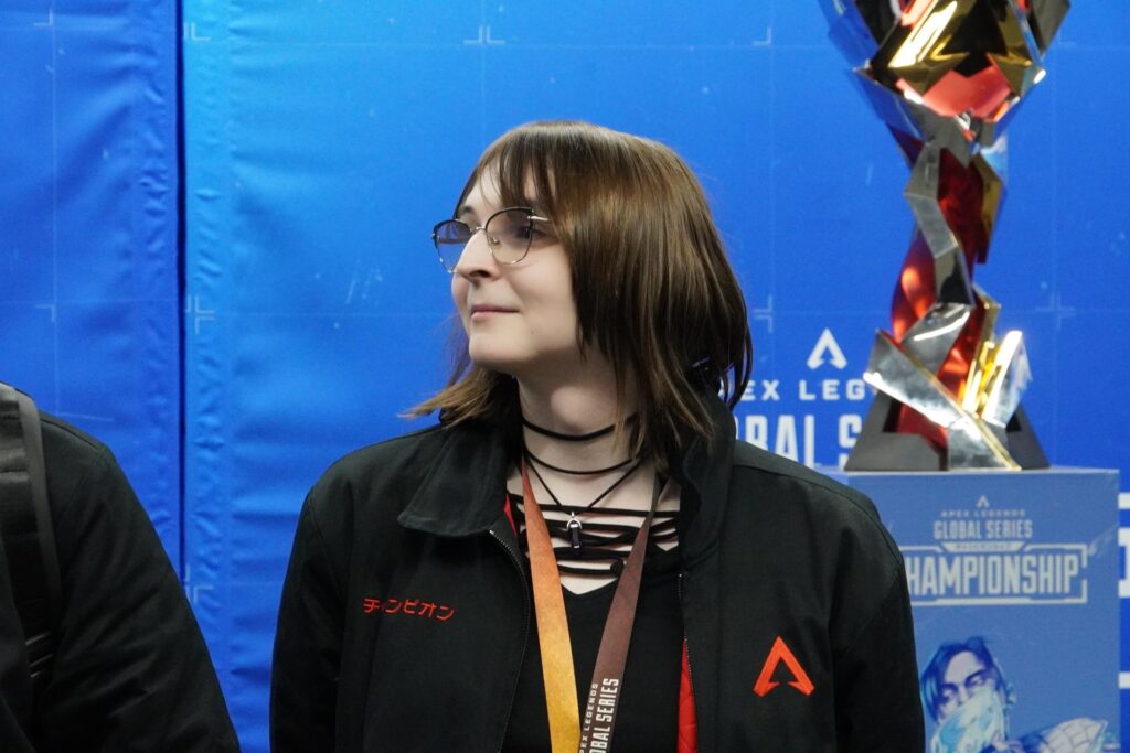 OBVN coach RubyKaster became the first female coach to win a world championship (Photo via esports.gg / XC Enriquez)