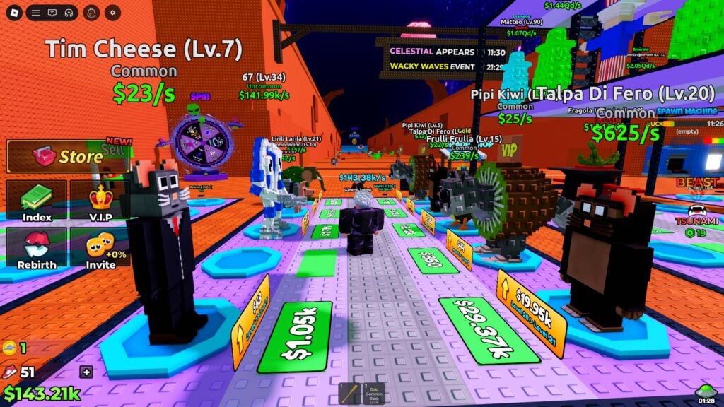 Escape Tsunami For Brainrots! one of the best Roblox games in 2026