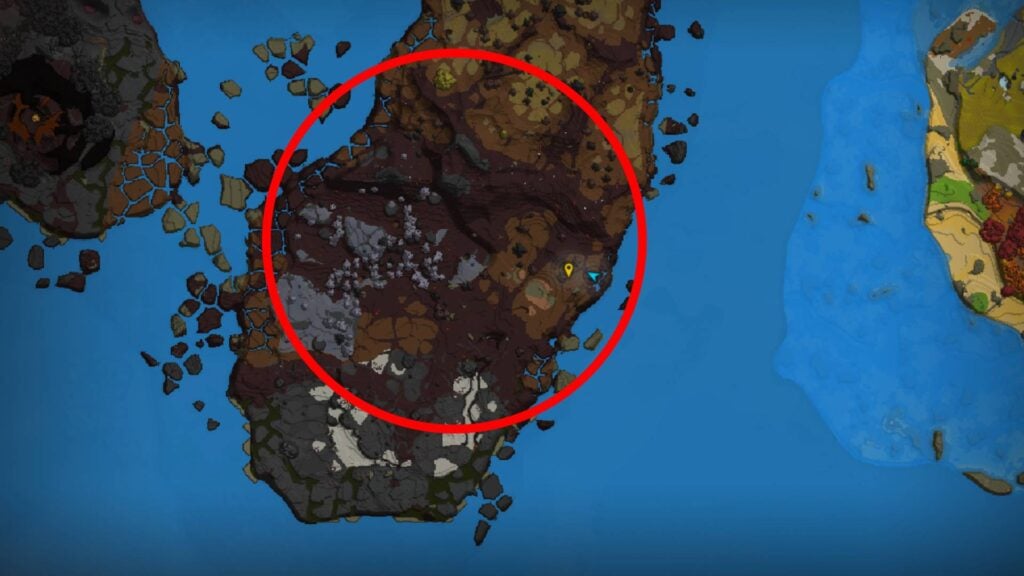 Farming spot for Adamantite ore in Hytale