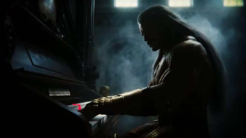 The screenshot from the Season 2 reveal trailer shows the FATAL FURY: City of the Wolves DLC character Wolfgang Krauser.