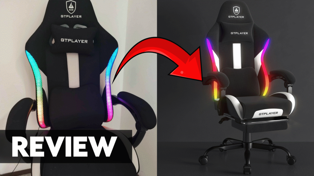 GTPlayer GT905 RGB Gaming Chair Review: Comfortable, affordable, and surprisingly good