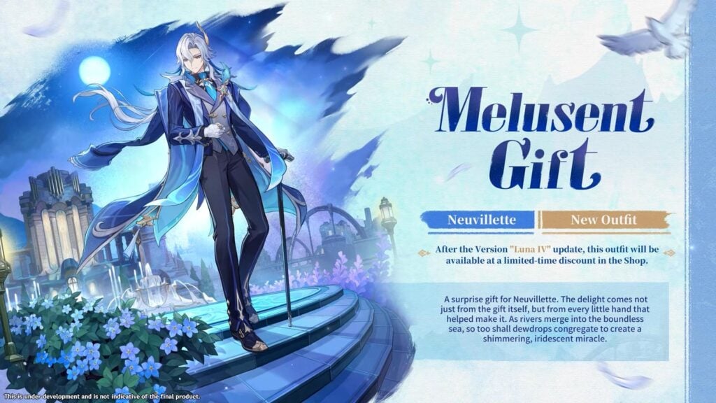 Neuvillette's skin (Image via HoYoverse)