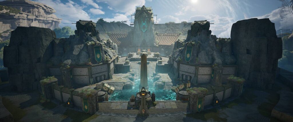 It’s the official poster of a new base in the shooting game Highguard — Soul Well.