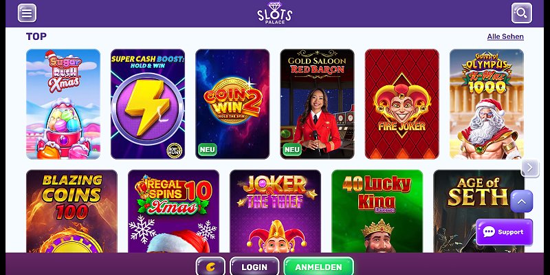 SlotsPalace Casino CH