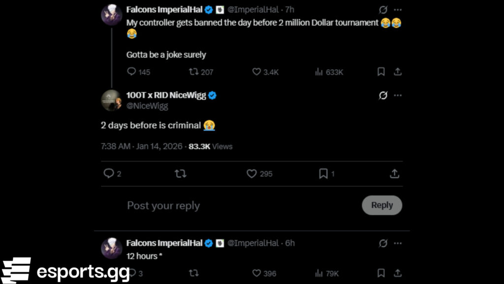 algs champs controller ban