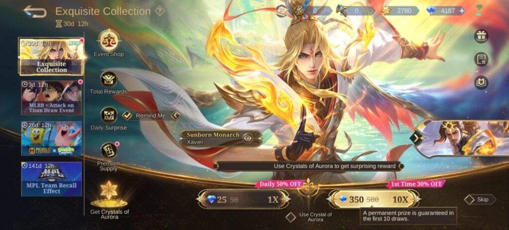 MLBB Exquisite Collection explained