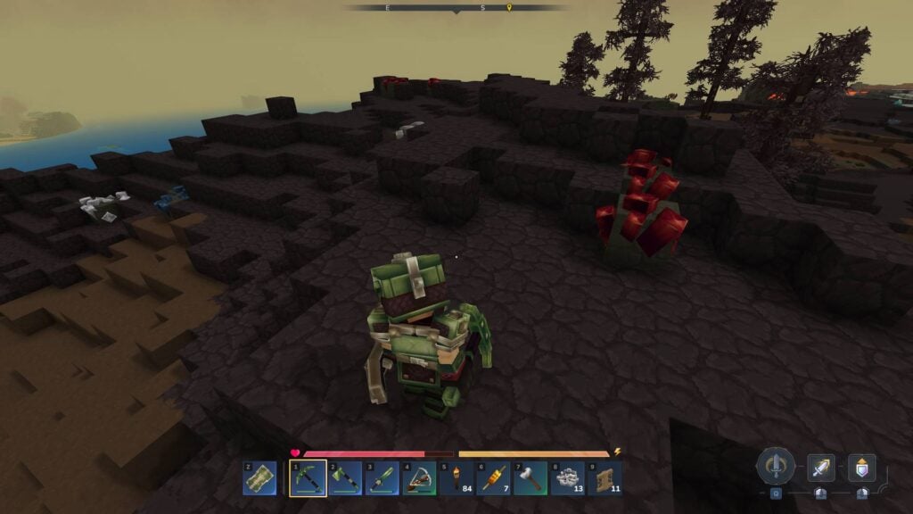 Mining Adamantite, Silver, and Cobalt ores at Cinder Wastes