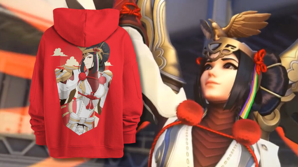 Overwatch 2 x ARK/8 collection features Miko Mercy hoodie