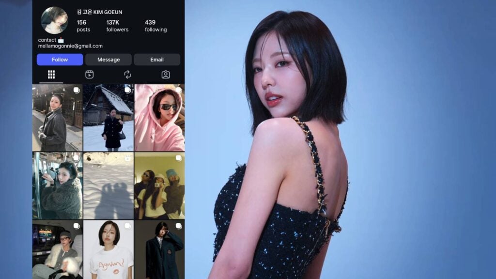 It's a screenshot of the Instagram page of one of the cast members from Single's Inferno Season 5: Kim Go-eun - and also, his appearance during the episode 1 introduction.