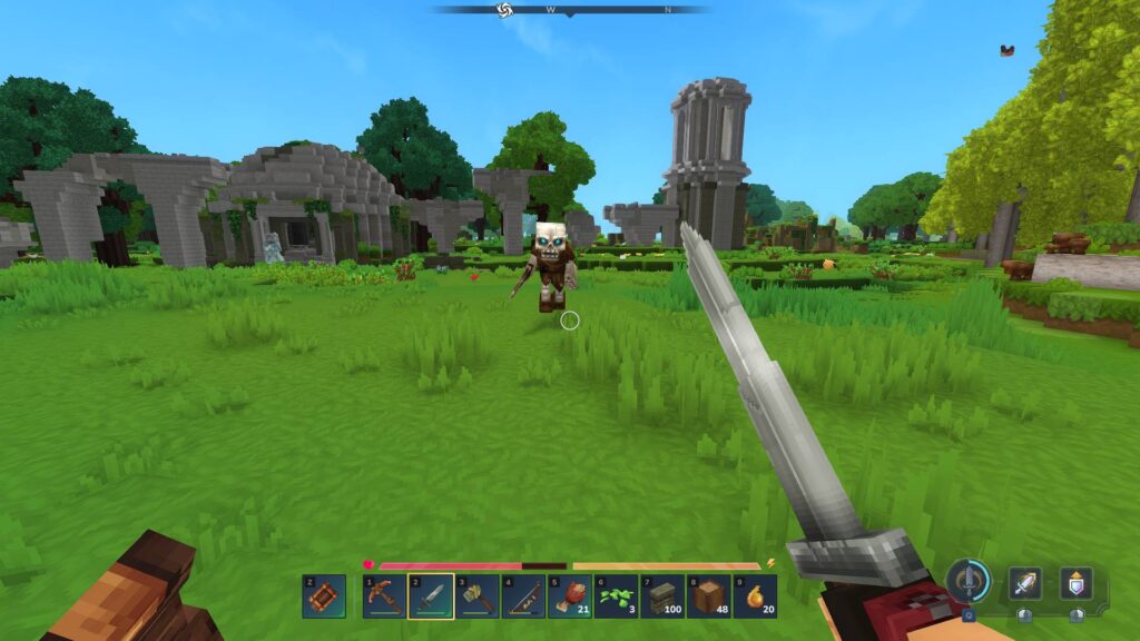 Skeleton Fighter in Hytale