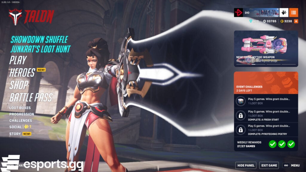 Overwatch 2 Talon event