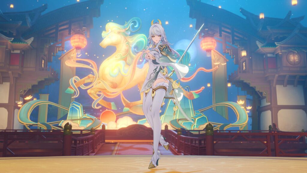 Zibai in Genshin Impact (Image via HoYoverse)