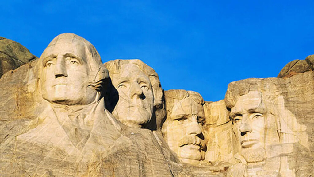 Photo of Mount Rushmore