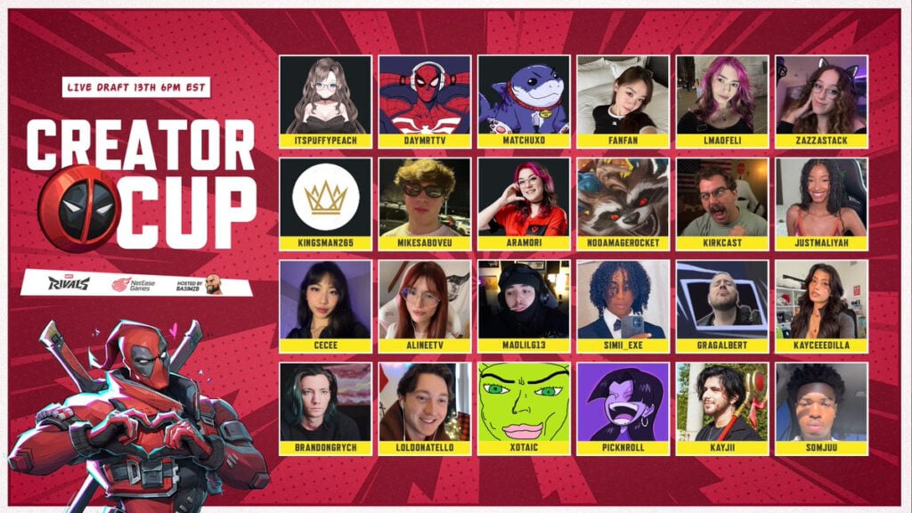 Marvel Rivals Deadpool Creator Cup