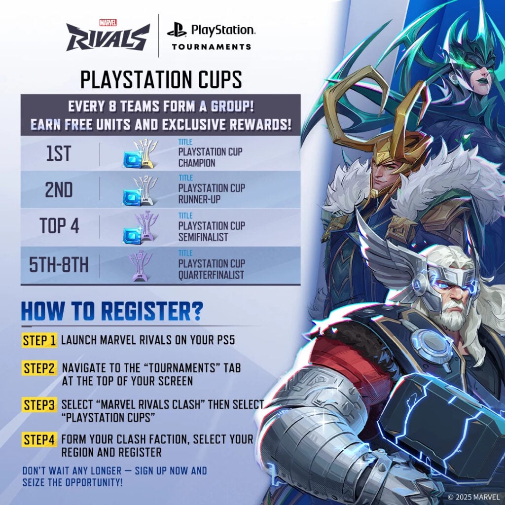 Marvel Rivals PlayStation Cup
