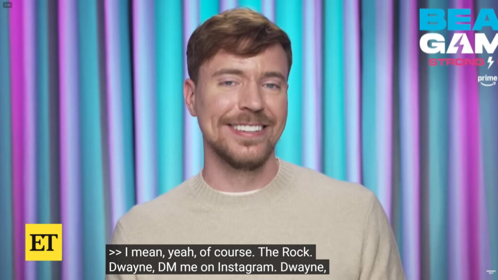 Beast Games Season 3 the rock