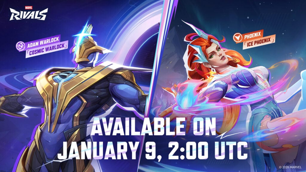 Adam Warlock's Cosmic Warlock skin in Marvel Rivals