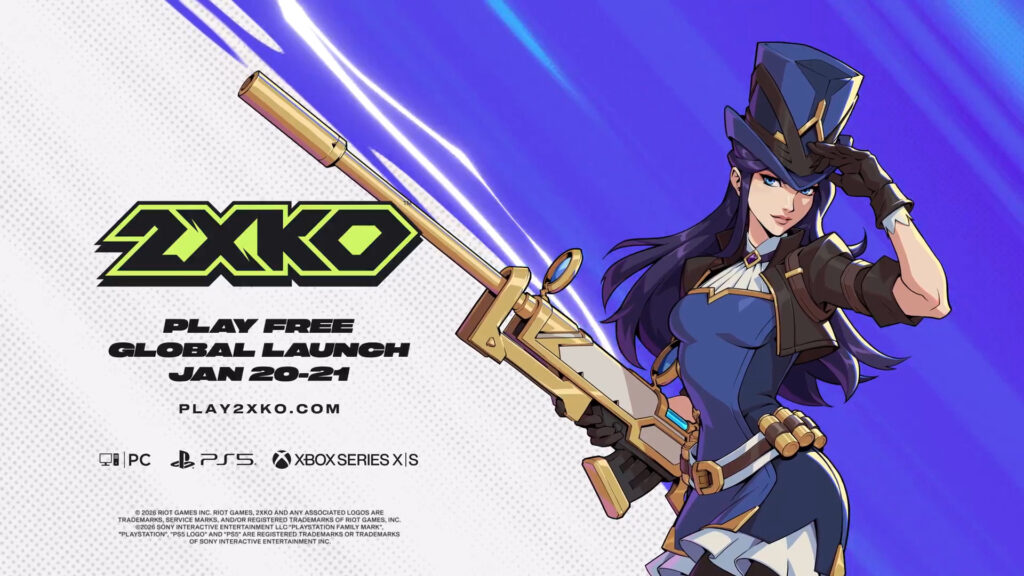 2XKO Caitlyn release date