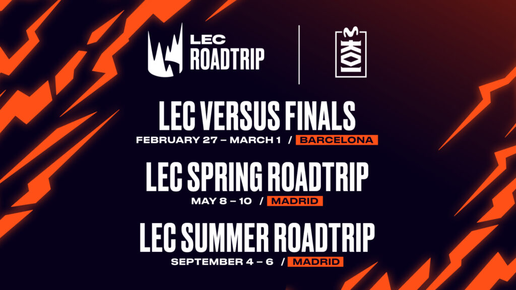 2026 LEC Roadtrip by Movistar KOI