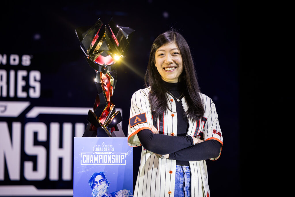 Jasmine Chiang, Senior Brand Manager for Apex Legends Esports (Photo via EA | Joe Brady)