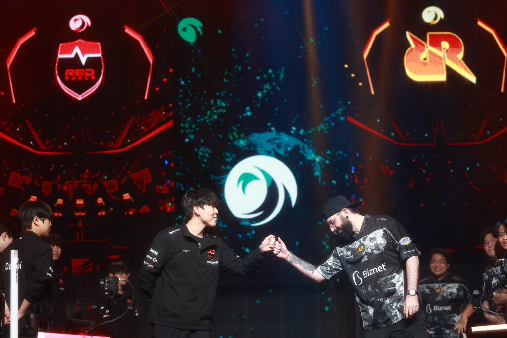 Nongshim RedForce beat RRQ to lock in Masters Santiago. (Photo via VCT Pacific)