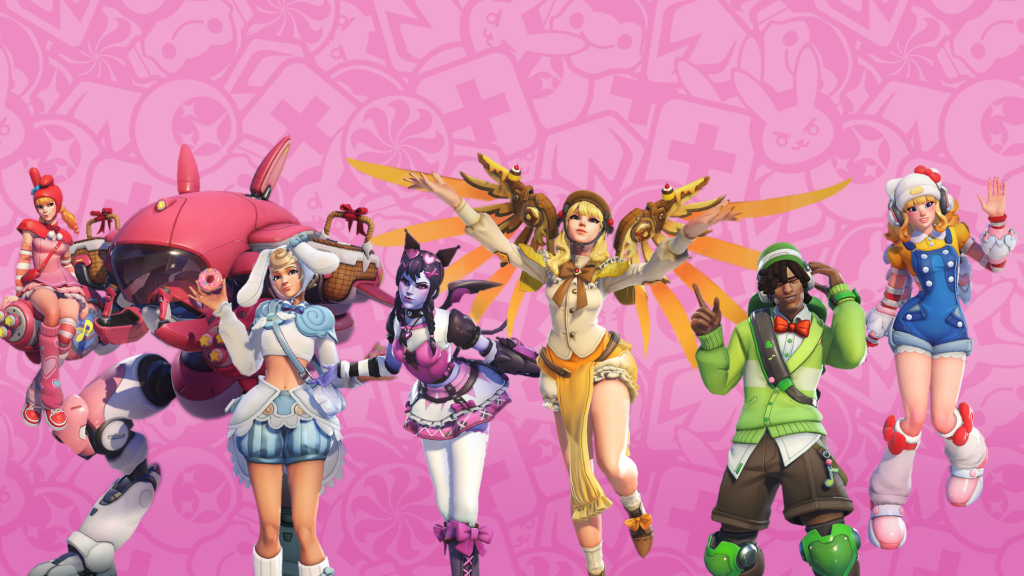 All Overwatch Hello Kitty skins and how to unlock them