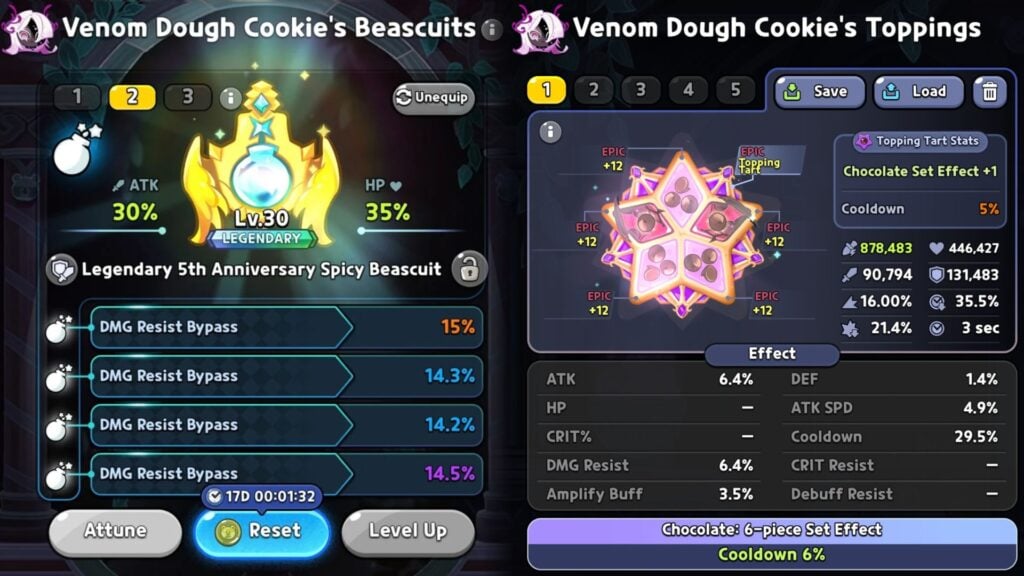 Best Venom Dough Cookie Topping and Beascuit in CRK