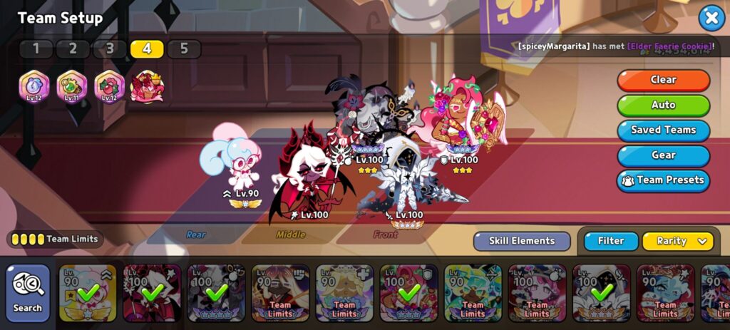 Best teams For Dark Enchantress Cookie in CRK