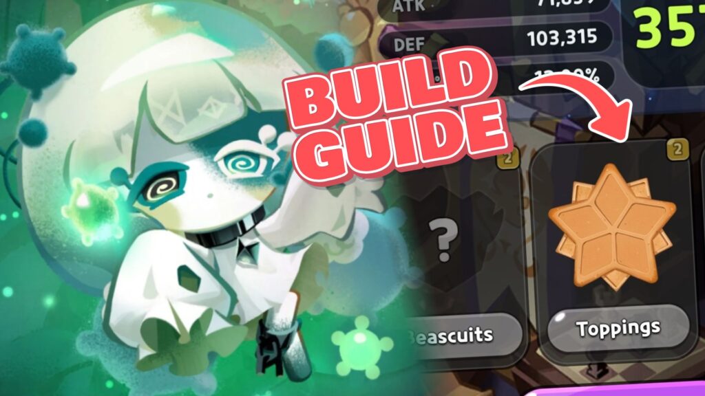 Cookie Run Kingdom Pom-pom Dough Cookie build guide: Best Toppings and Beascuit