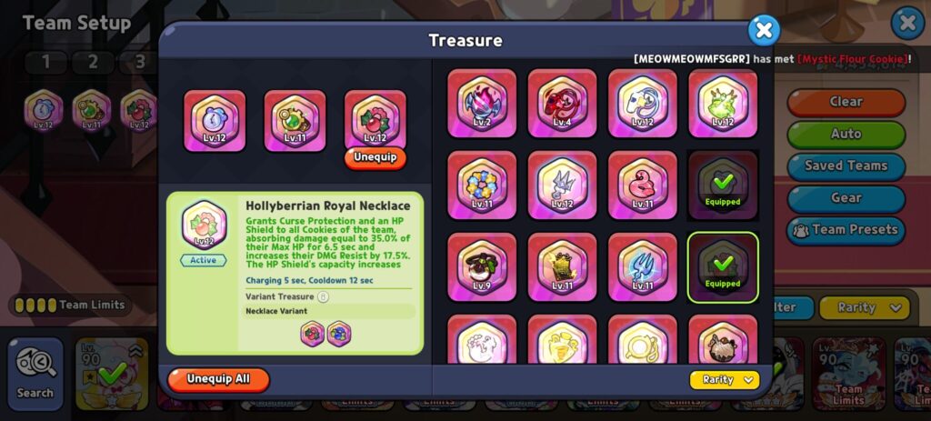 Dark Enchantress Cookie Teams - Best Treasures