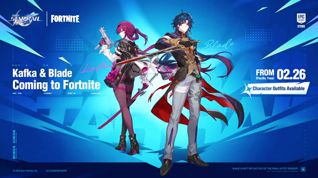 Fortnite Honkai Star Rail collab: Confirmed skins and release date