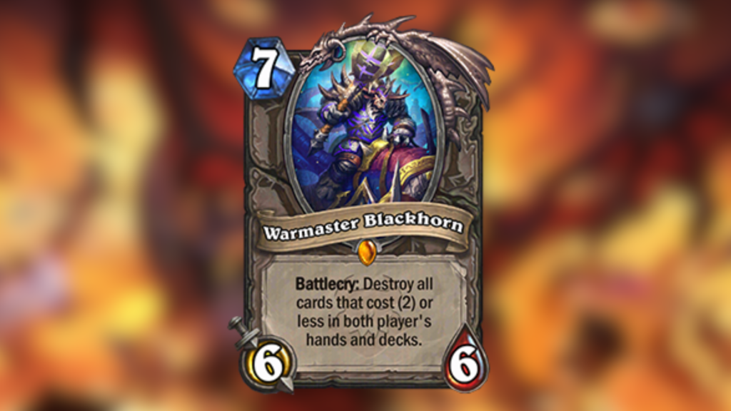 hearthstone CATACLYSM cards