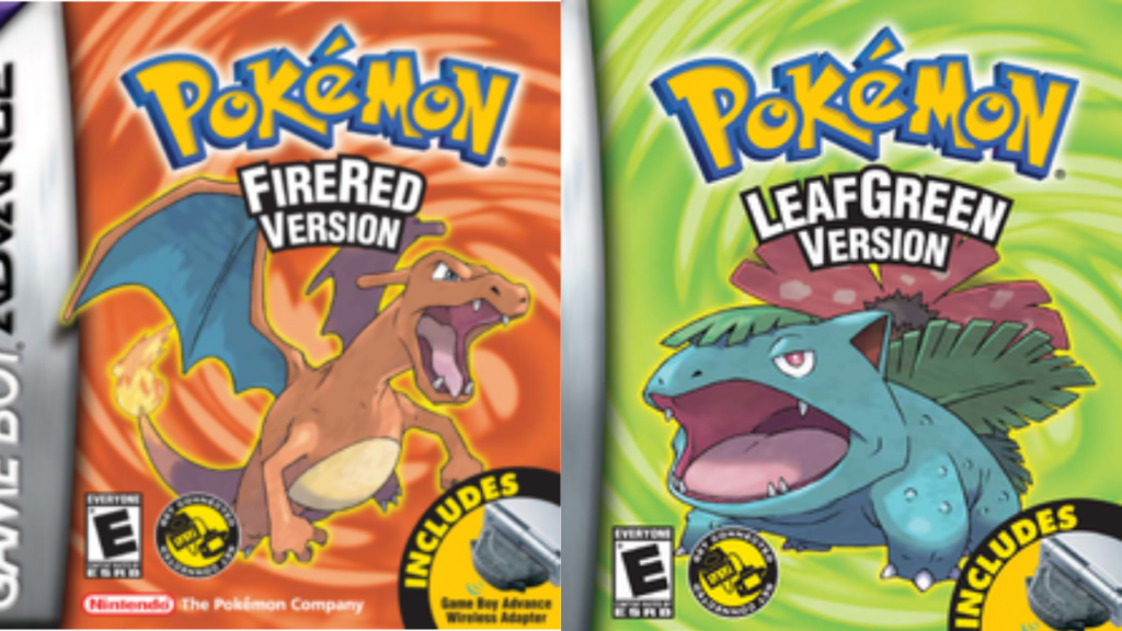Pokémon Fire Red and Leaf Green leaked for Switch port