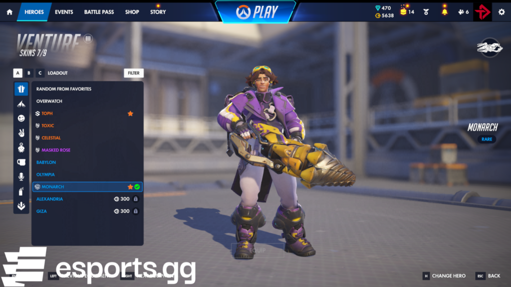 overwatch venture skins