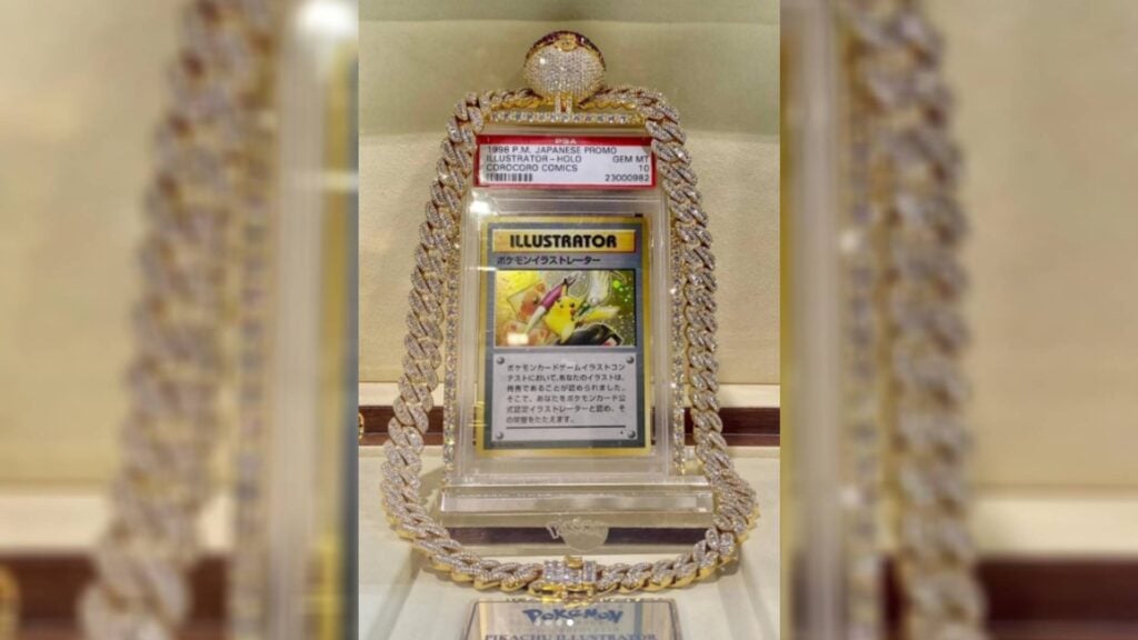 Logan Paul's newly auctioned Pikachu Illustrator