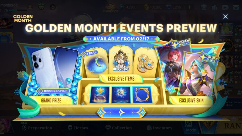 MLBB Dazzling Golden Spin: How to get free Hanabi Skins, Diamonds, and more