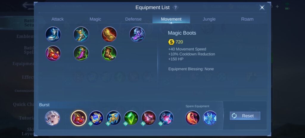 MLBB Eudora Revamp Item Build