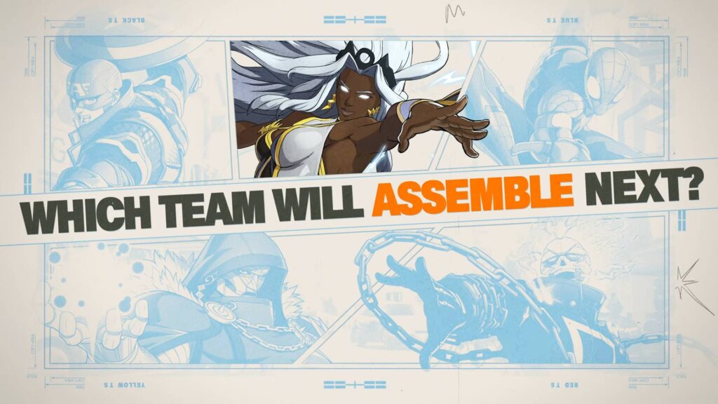 It's a screenshot from the Unbreakable X-Men trailer for the games MARVEL Tōkon: Fighting Souls — leaders of five teams available on release.