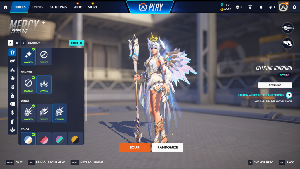 Mercy gets second mythic skin in Overwatch