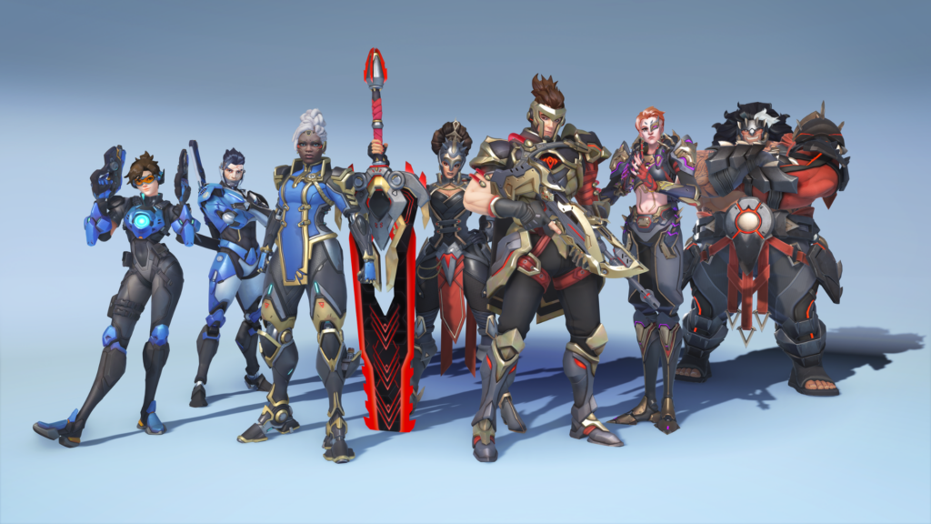 Overwatch Season 1 Battle Pass skins