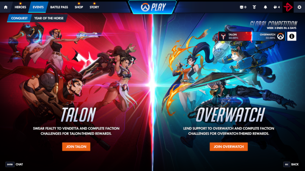 Overwatch Conquest Week 3 rewards: Talon or Overwatch?