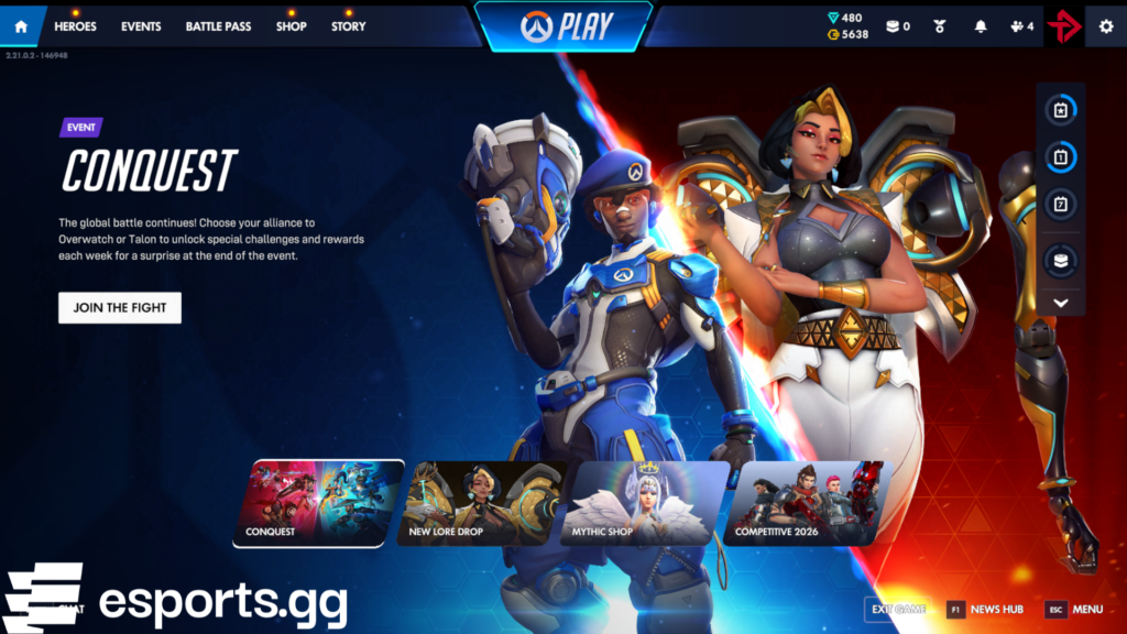 Overwatch Conquest event