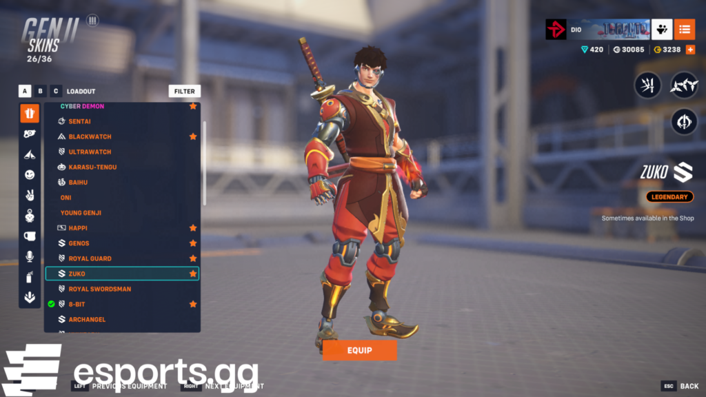 overwatch genji scars