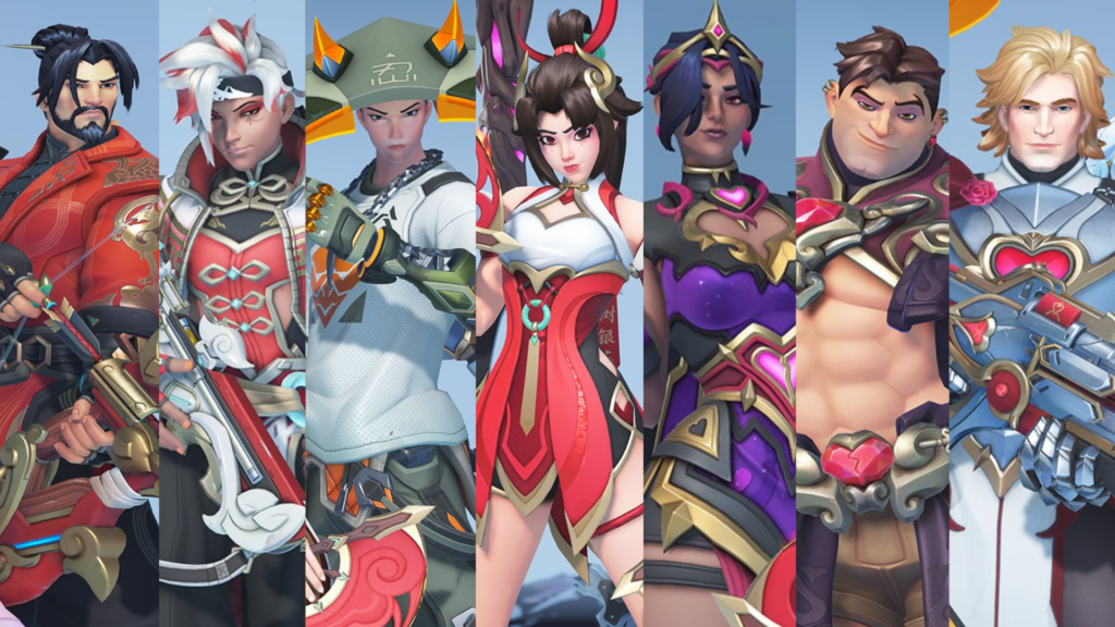 Overwatch Season 1 shop skins: Loverwatch Hazard, new Domina skin, and more!