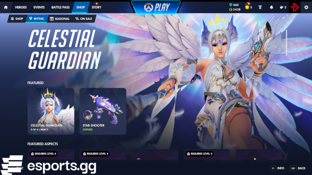 Overwatch Mythic Shop rotation