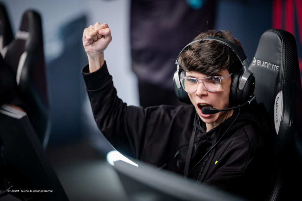 The photo of the R6 Siege X esports players from the team NiP at the Six Invitational 2026 Groups.